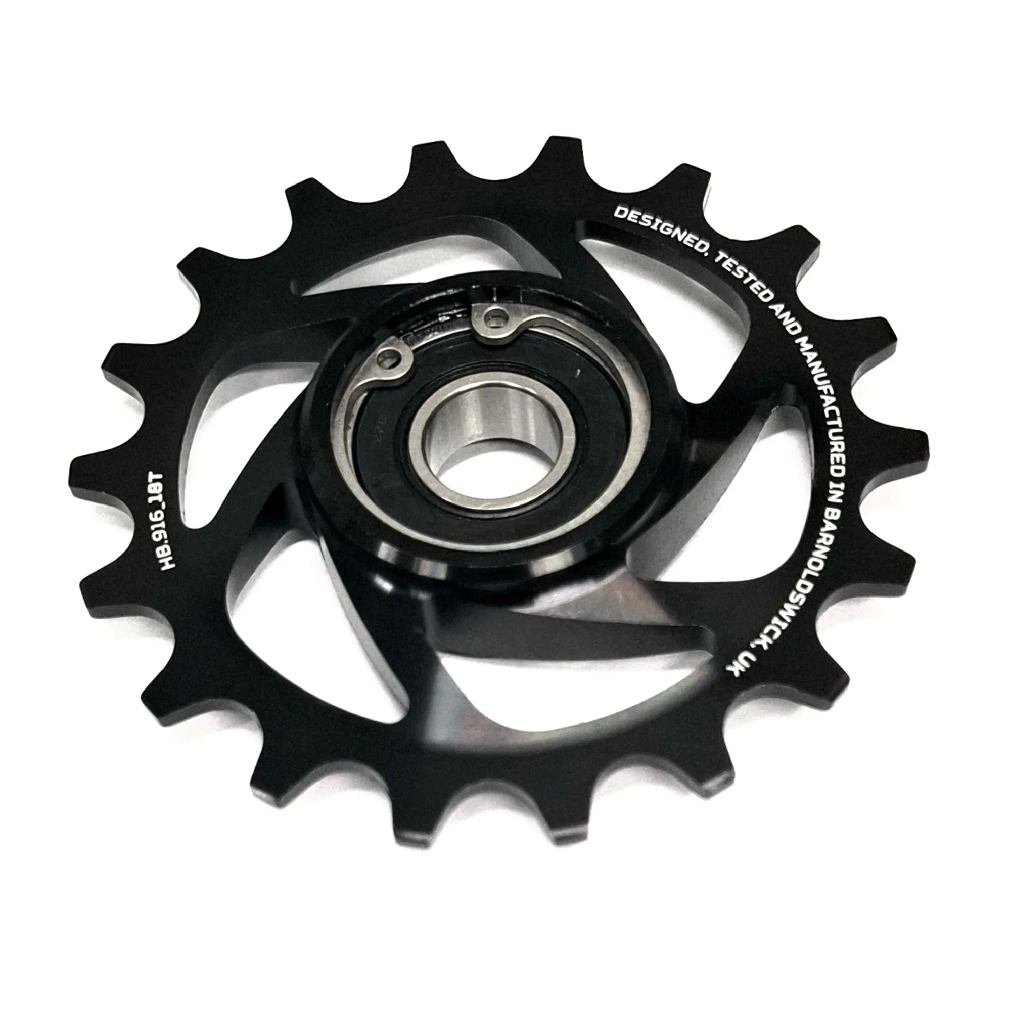 HB916 - 18T Idler Pulley - Black