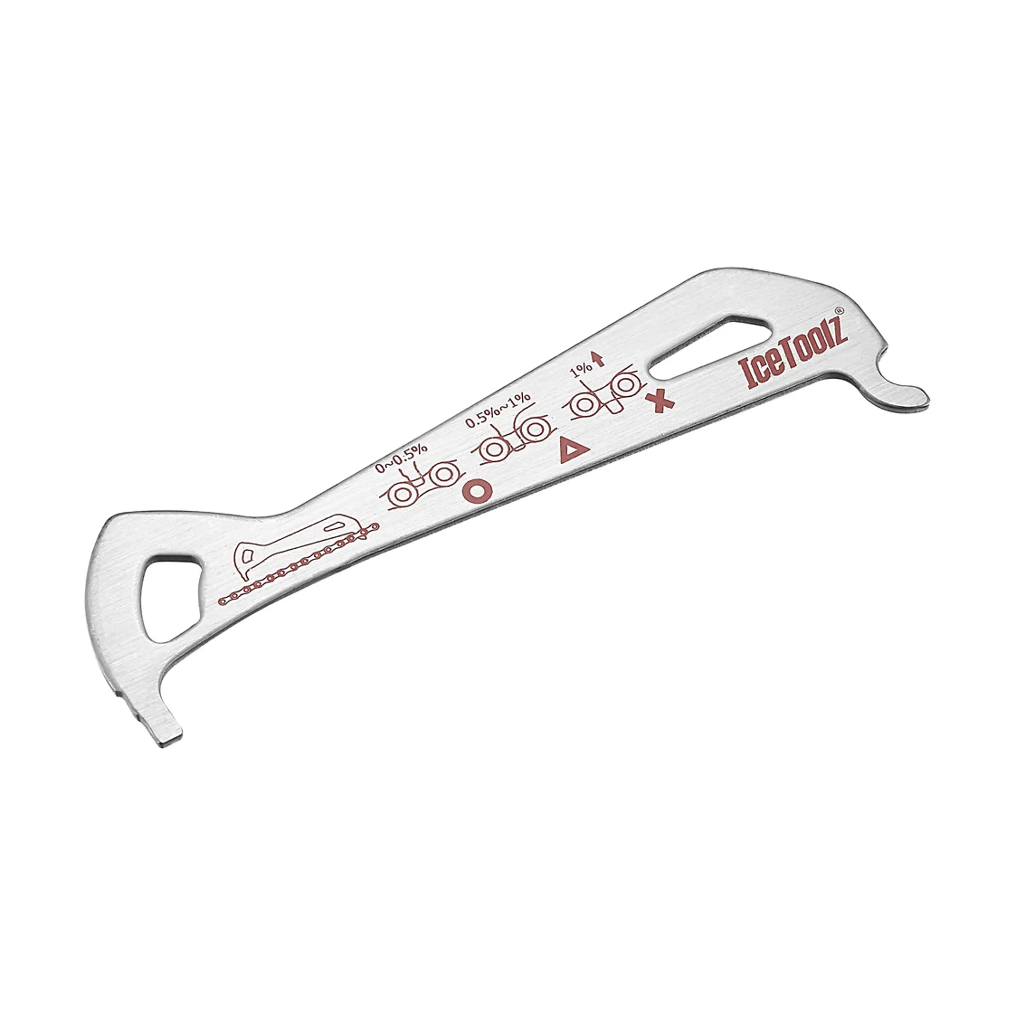 IceToolz Stainless Steel Chain Checker