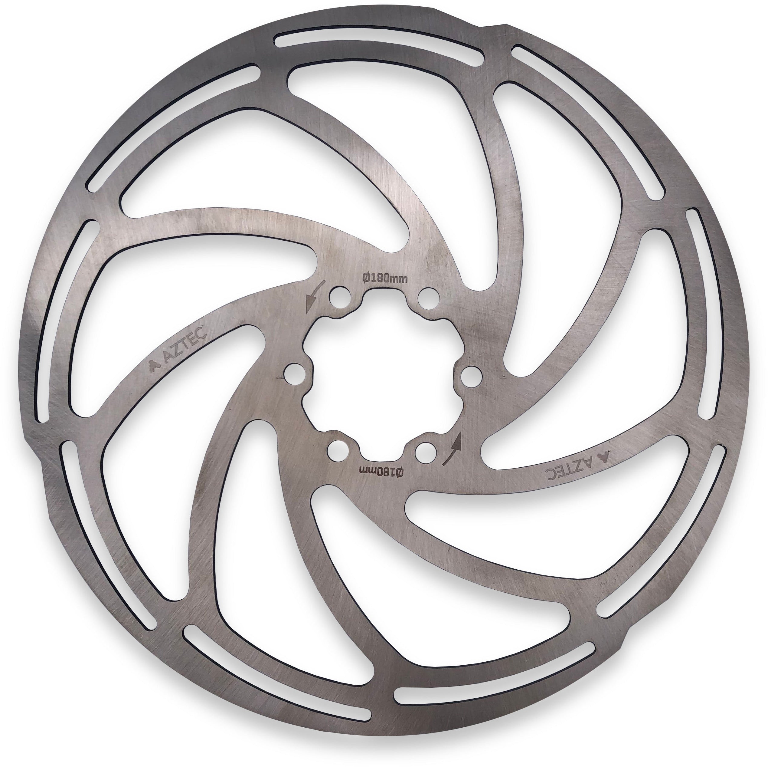 Aztec Fixed Disc Brake Rotor 6 Bolt - 180mm