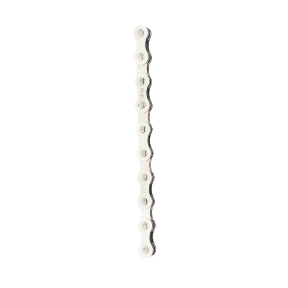 Sram Chain Pc 1 Silver 114 Links With Power Lock 1S 1 Piece: SILVER single speed