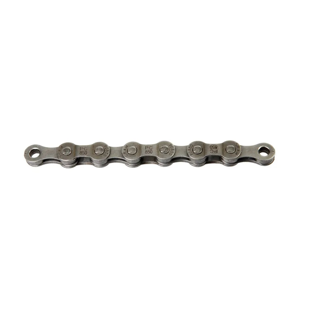 SRAM PC850 7/8spd Chain (114 Links): GREY 7/8 speed