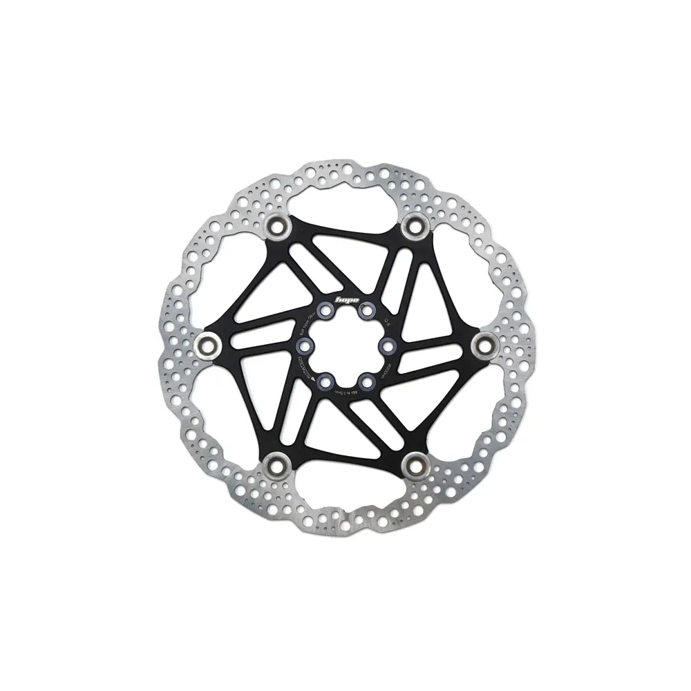Hope Floating Disc Brake Rotor 6 Bolt - 200mm - Black