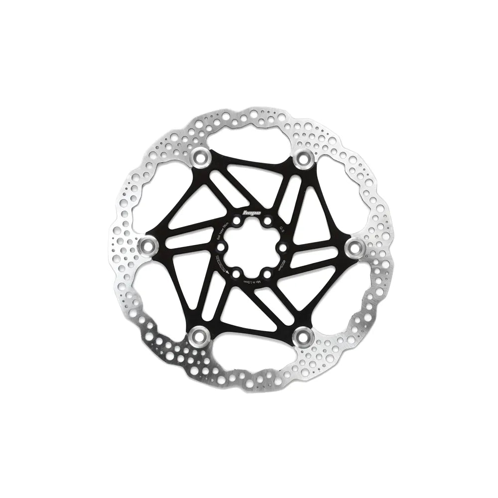 Hope Floating Disc Brake Rotor 6 Bolt - 203mm - Black