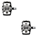Hope Union TC Pedals - Pair - Black Trail