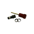 RockShox Spare - Front Suspension Internals Right Rebound Adjuster Knob/Boltkit Aluminium Red Short: size
