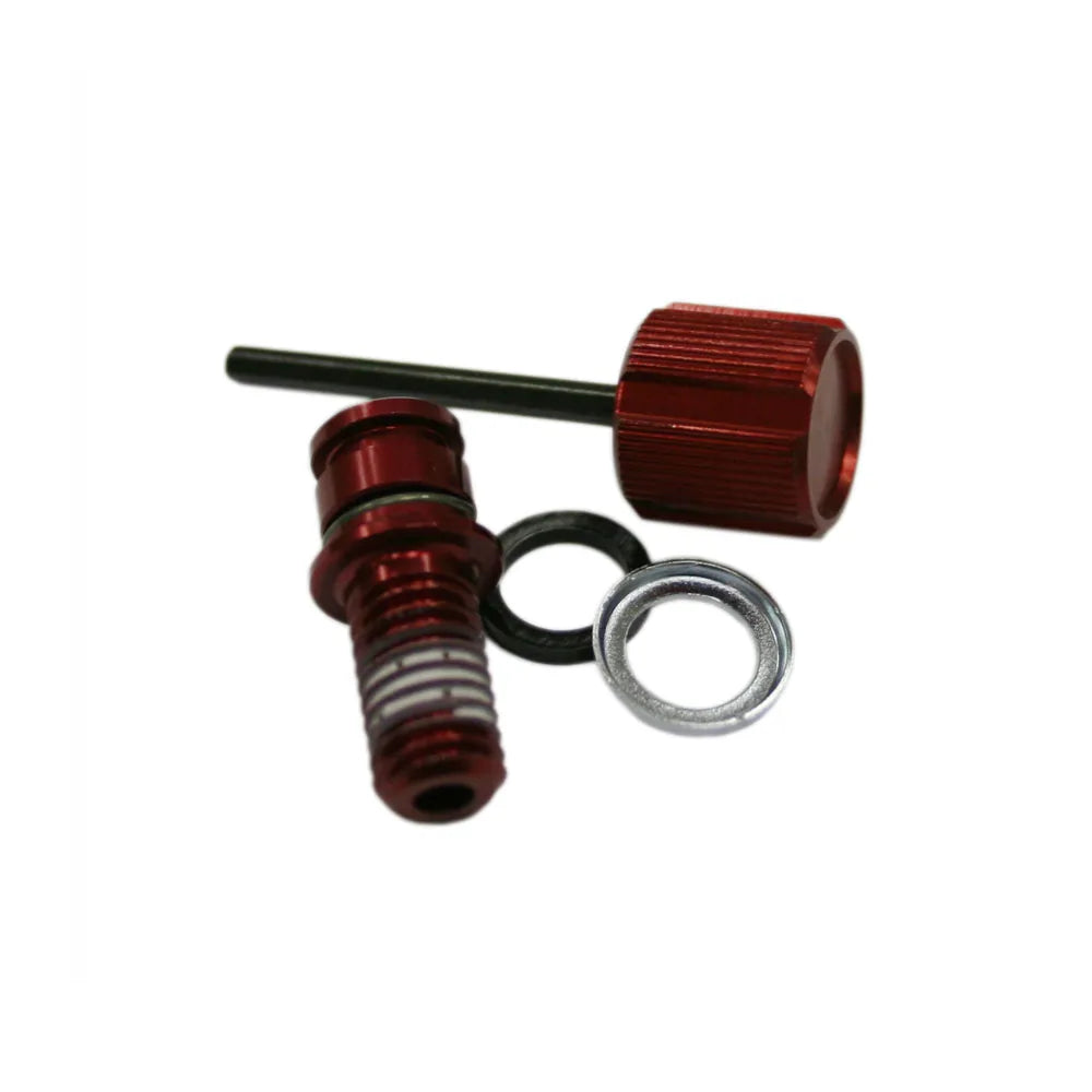 RockShox Spare - Front Suspension Internals Right DoMain/Lyrik/Totem/10-14 Boxxer RC - External Rebound Adjuster Knob & Shaft Bolt Kit: size