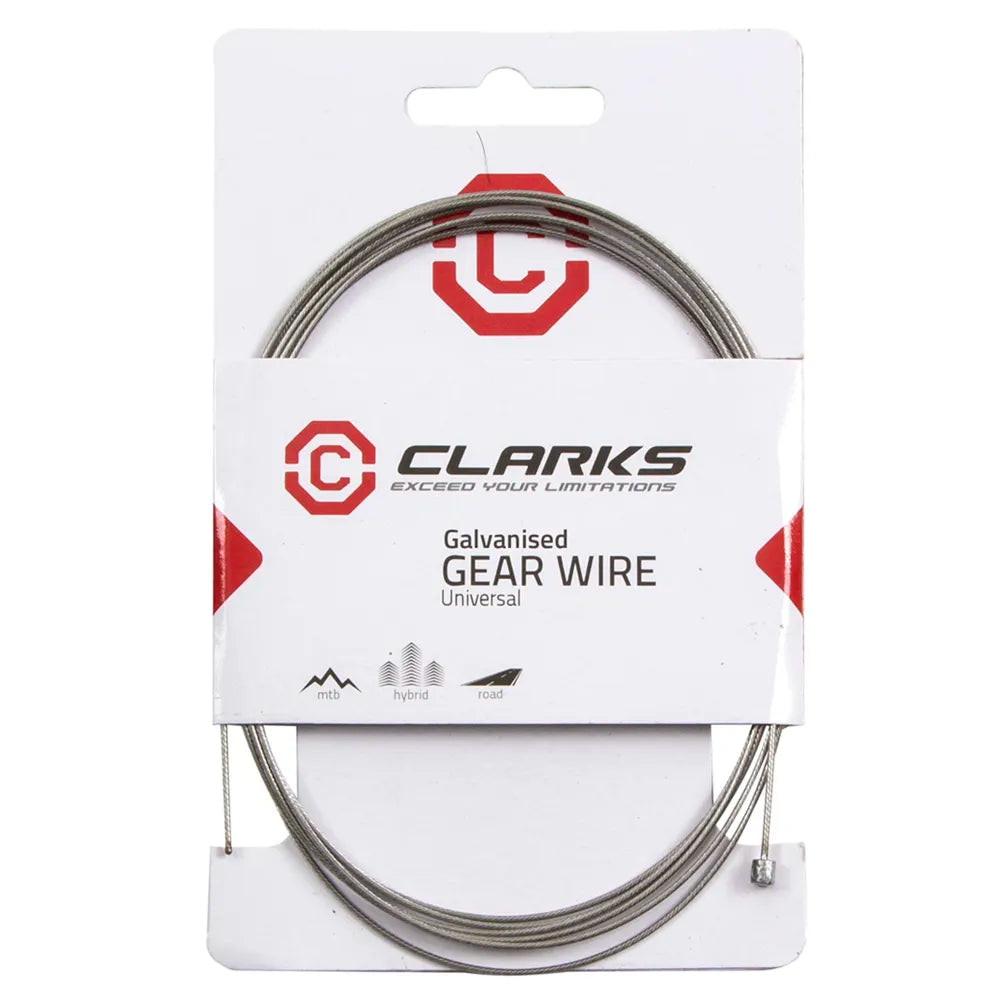 Clarks Universal Galvanised Inner Gear Wire Tube Nipple W1.1 X L2275mm Fits All Major Systems: size