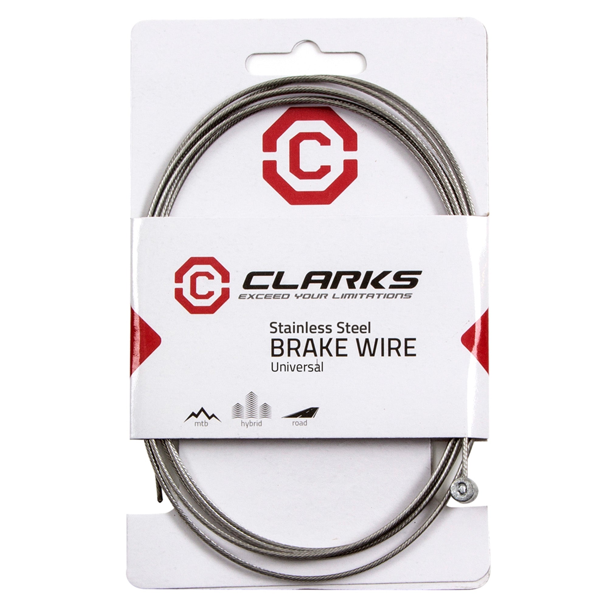Clarks Universal Stainless Steel Inner Brake Wire / Cable - 2000mm