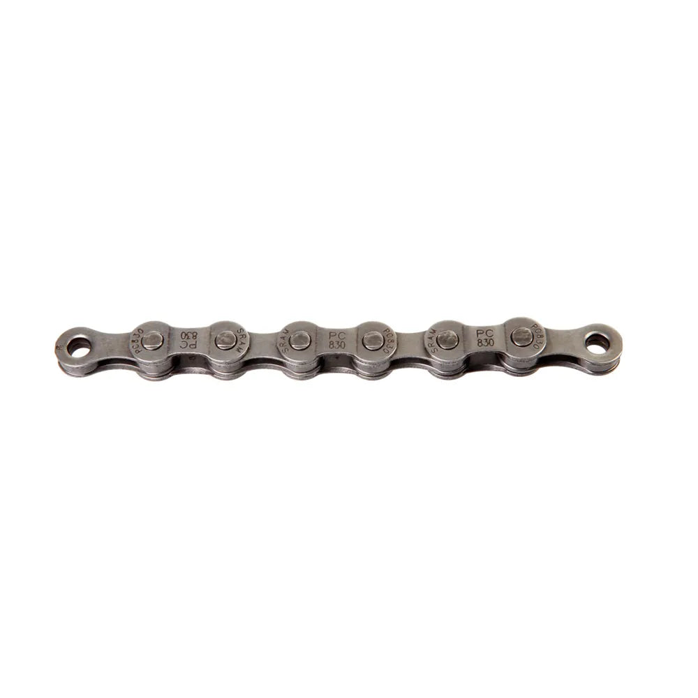 SRAM PC830 7/8spd Chain (114 Links): GREY 7/8 speed