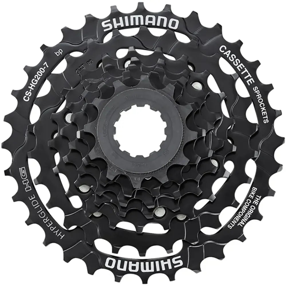 CASS HG200 7 Speed 12- 28 Black 12 - 28 teeth