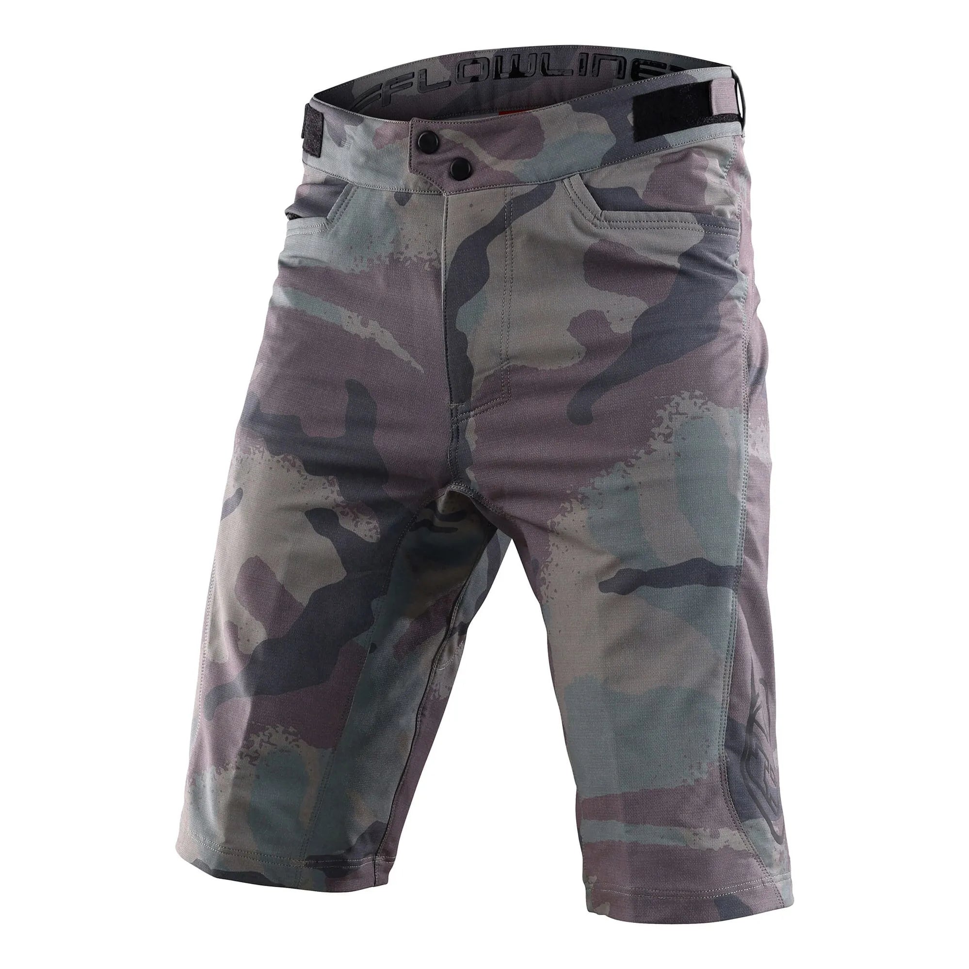 Troy Lee Designs Flowline Shorts - Shell Only - Woodland Camo