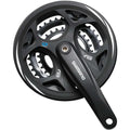 C/SET M311 42/32/22 BK W/O CG 175mm Black 42 / 32 / 22 teeth 175 mm