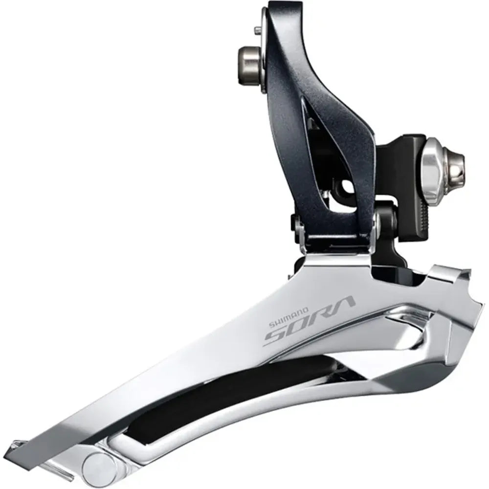 FR MECH Sora R3000 9s Dbl Braze- On Grey 9-speed braze-on double