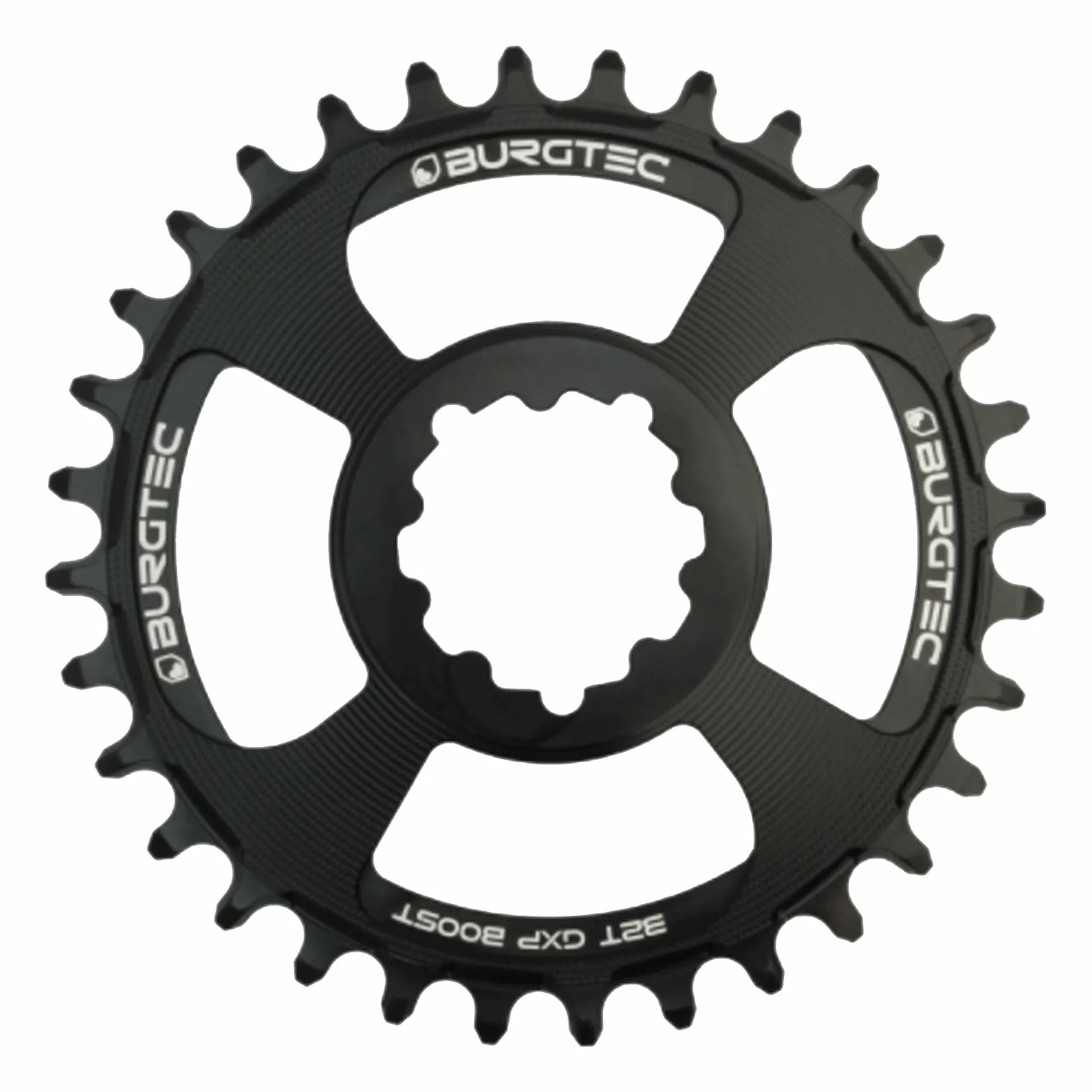 Burgtec SRAM Direct Mount Thick Thin Chainring - Boost - Black