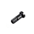 Halo Brass Nipple - 14g / 12mm - Black