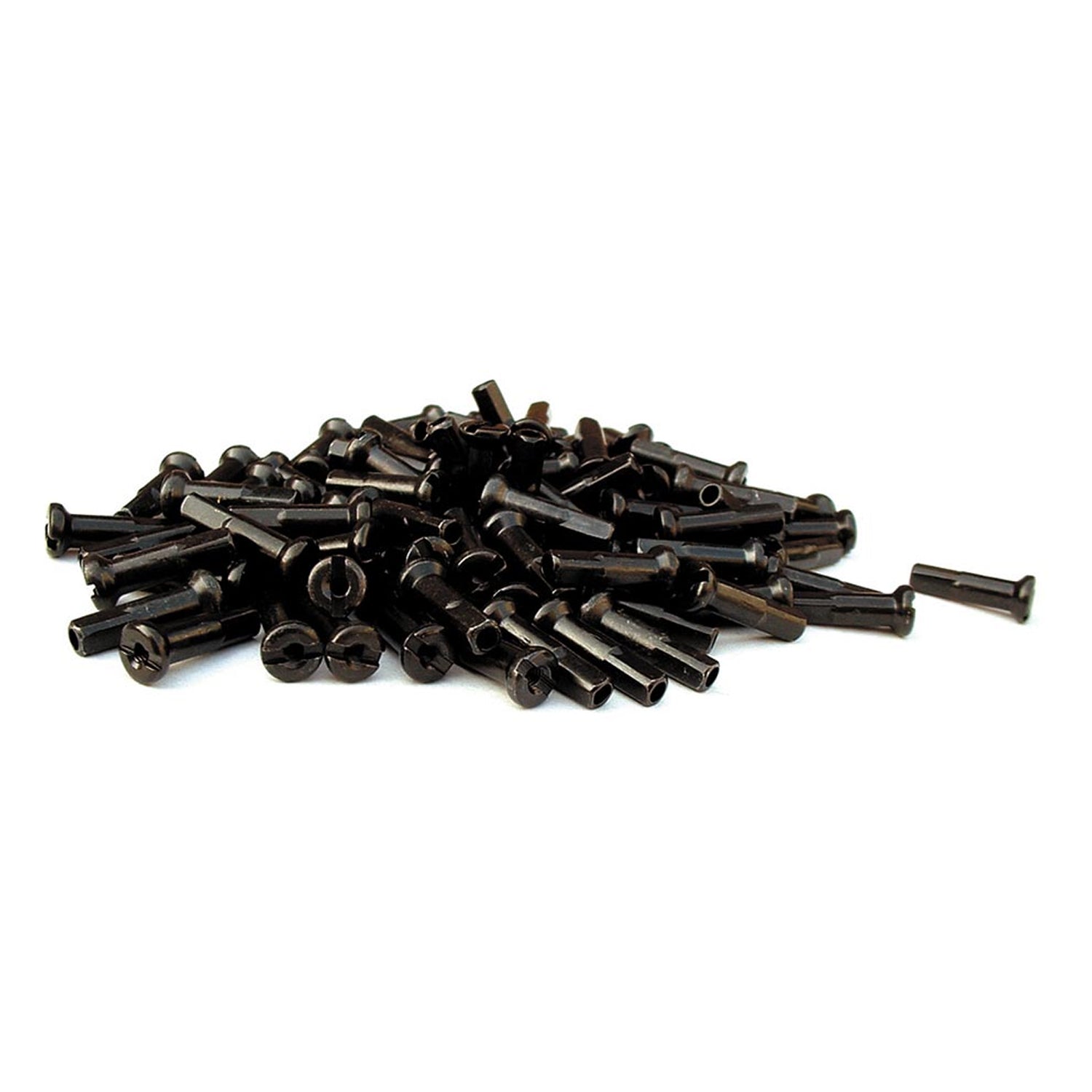 Halo XL Brass Spoke Nipple - 14g / 16mm - Black