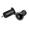 Genetic Endocrine Road Bar Plugs Black 18.2-22mm