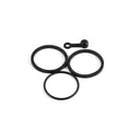 Hope V2 caliper seal kit, including piston seals, bore cap o-rings and bleed nipple cap.