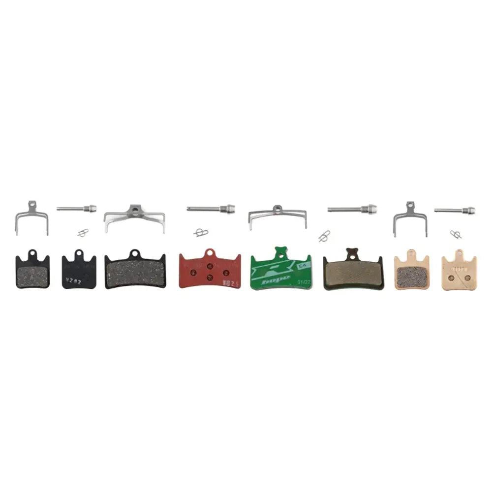 Hope Disc Brake Pads - V4 / GR4 / TR4 - Green / Racing