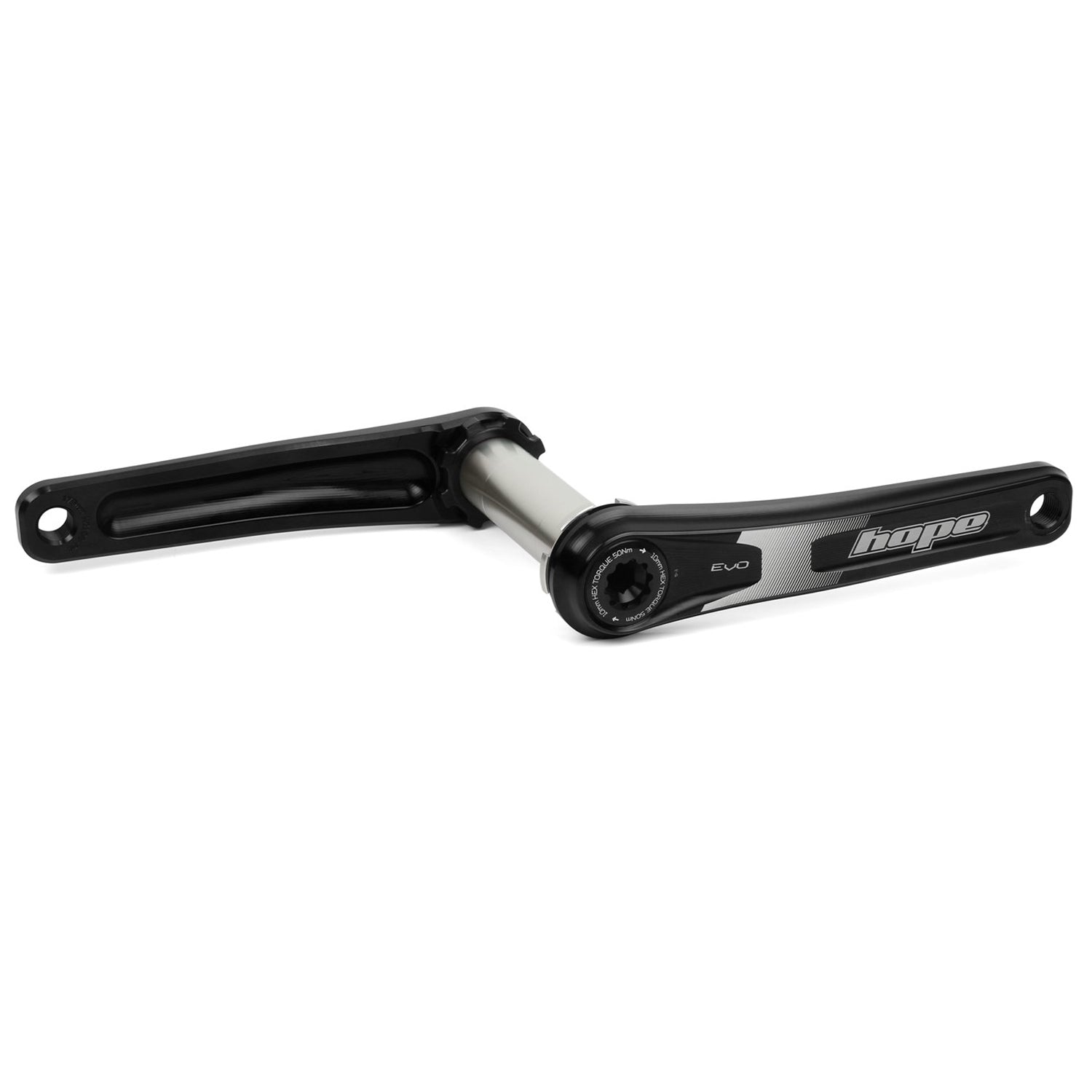 Hope Evo Crankset (without spider) - 68/73mm - 170mm - Black