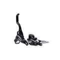 Clarks CLOUT Two Piston Hydraulic Brakes Front And Rear F160/R160 - IS Mount: BLACK size