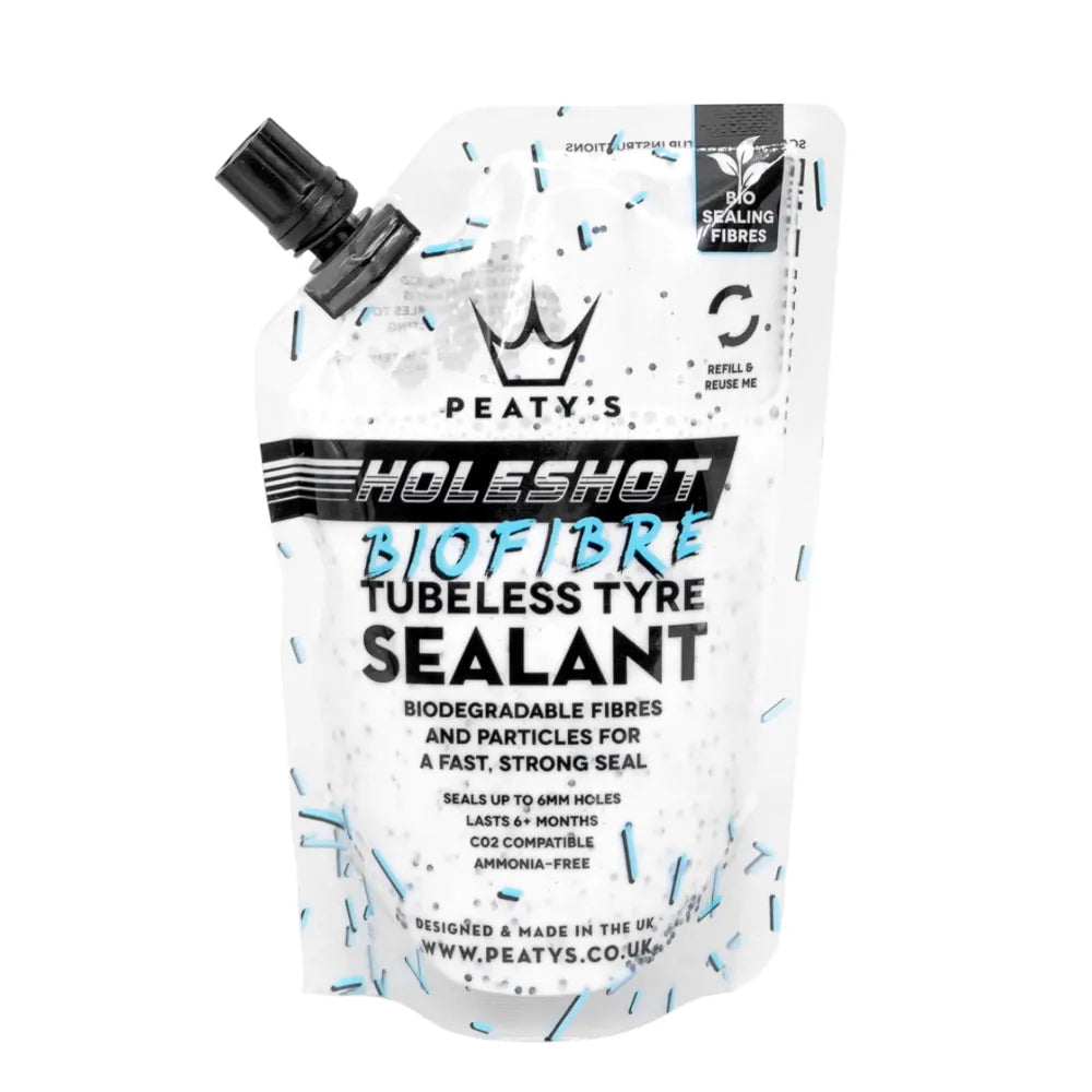 Peaty's Holeshot BioFibre Tubeless Tyre Sealant 120ml