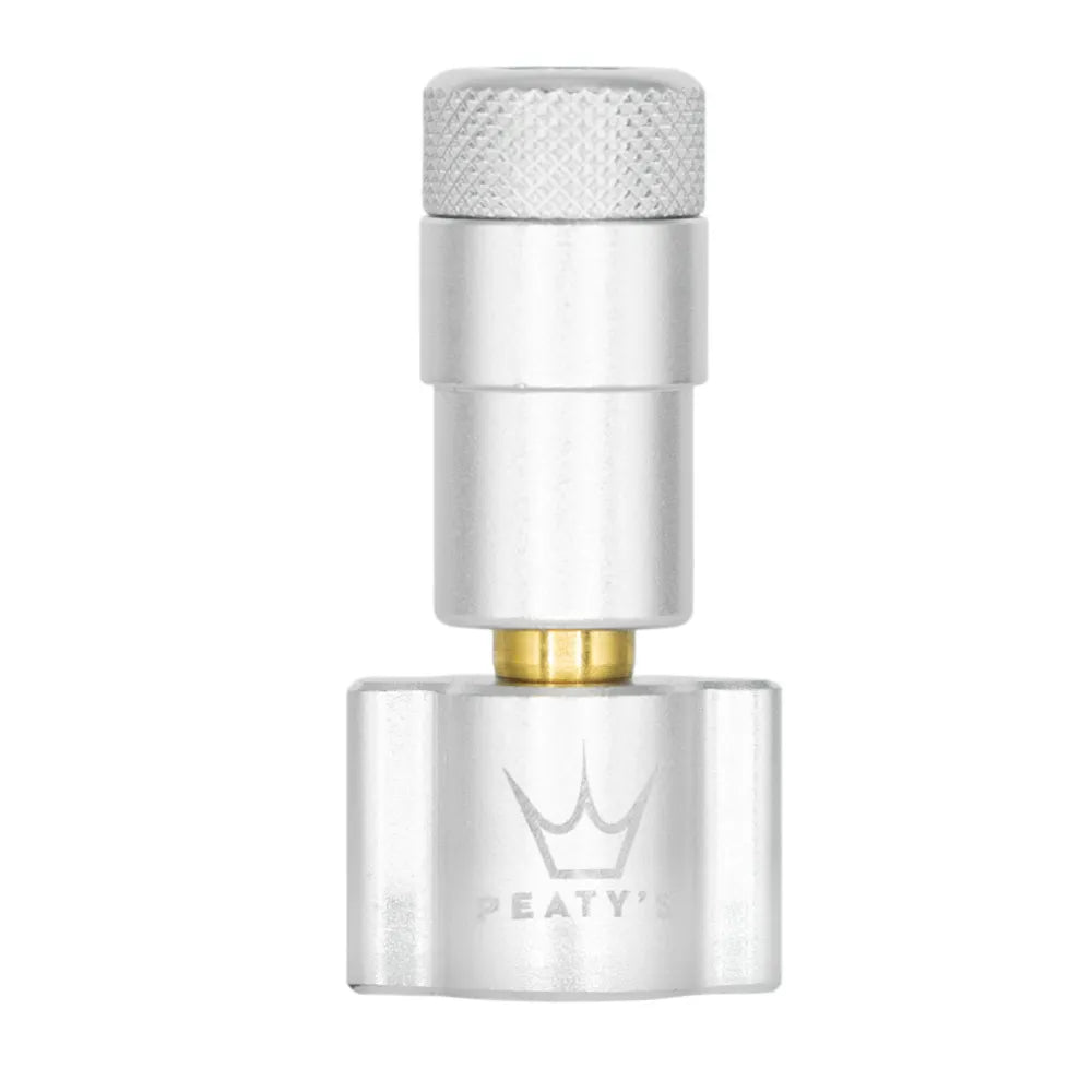 Peatys Holeshot CO2 Tyre Inflator Head - Silver