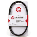 Clarks Universal SS Brake Cable W/2P Black Outer Casing: size