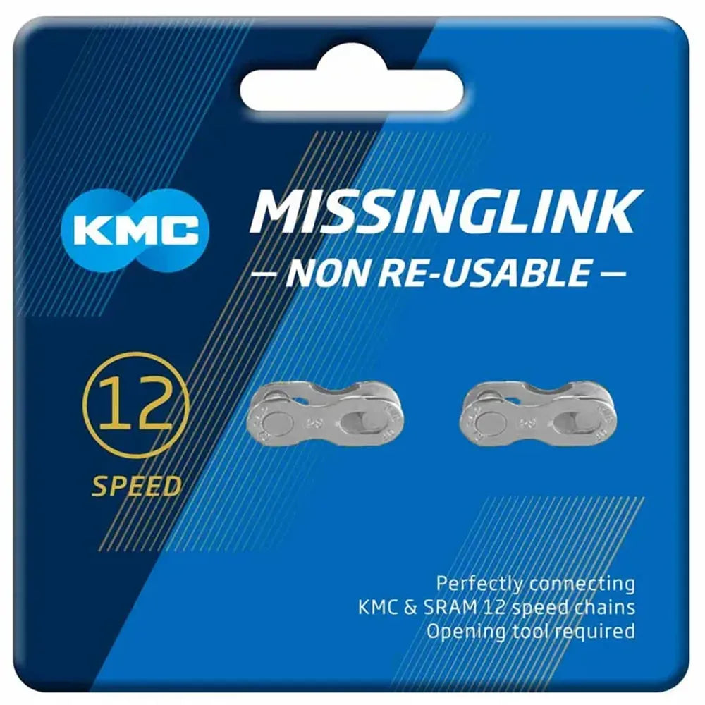 KMC Missing Link 12 Speed Joining Link - Silver