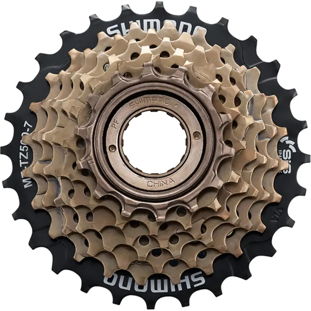 FREE TZ500 7spd 14- 28 Black 14 - 28 teeth