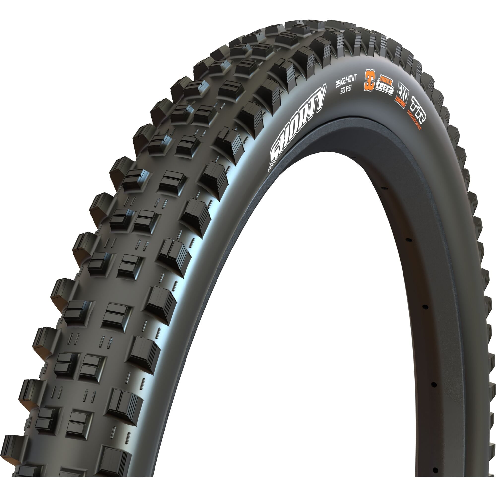 Maxxis Shorty V2 3C MaxxTerra EXO TR Tyre - Black