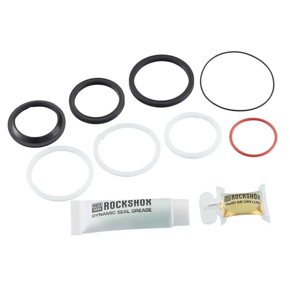 RockShox 50 Hour Service Kit (Includes Air Can Seals Piston Seal Glide Rings Grease/Oil) - Thrushaft (2021-2024) Nude/Bold 2022+ Deluxe /Super Deluxe (2023+) Gen- C: size
