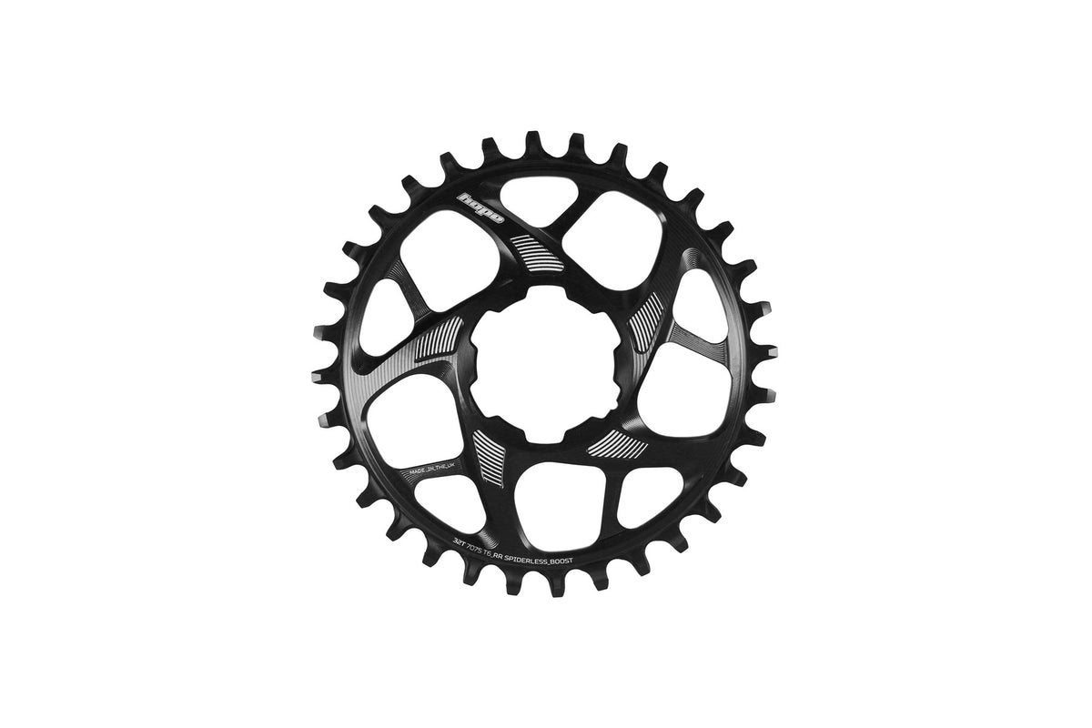 Hope R22 Spiderless Chainring Hope Direct Mount - Boost - Black