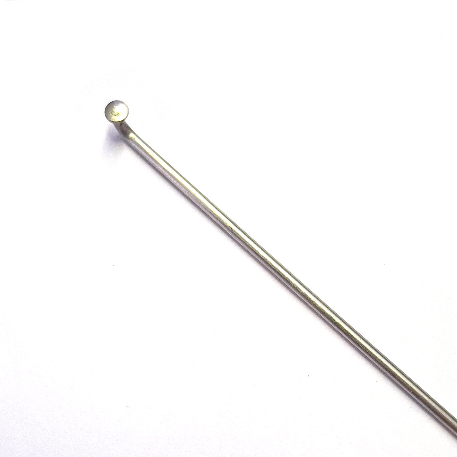 Sapim Leader 14g Straight Gauge J-Bend Spoke - Silver