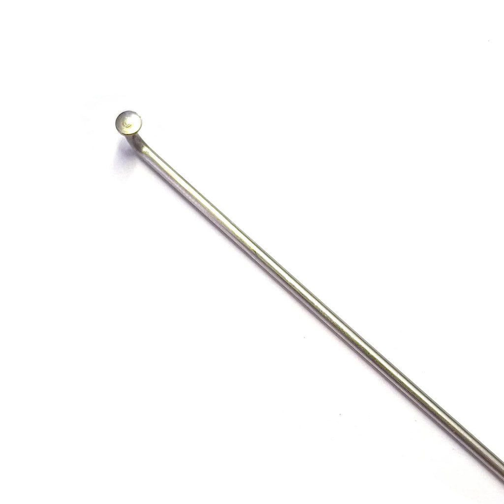 Sapim Leader 14g Straight Gauge J-Bend Spoke - Silver