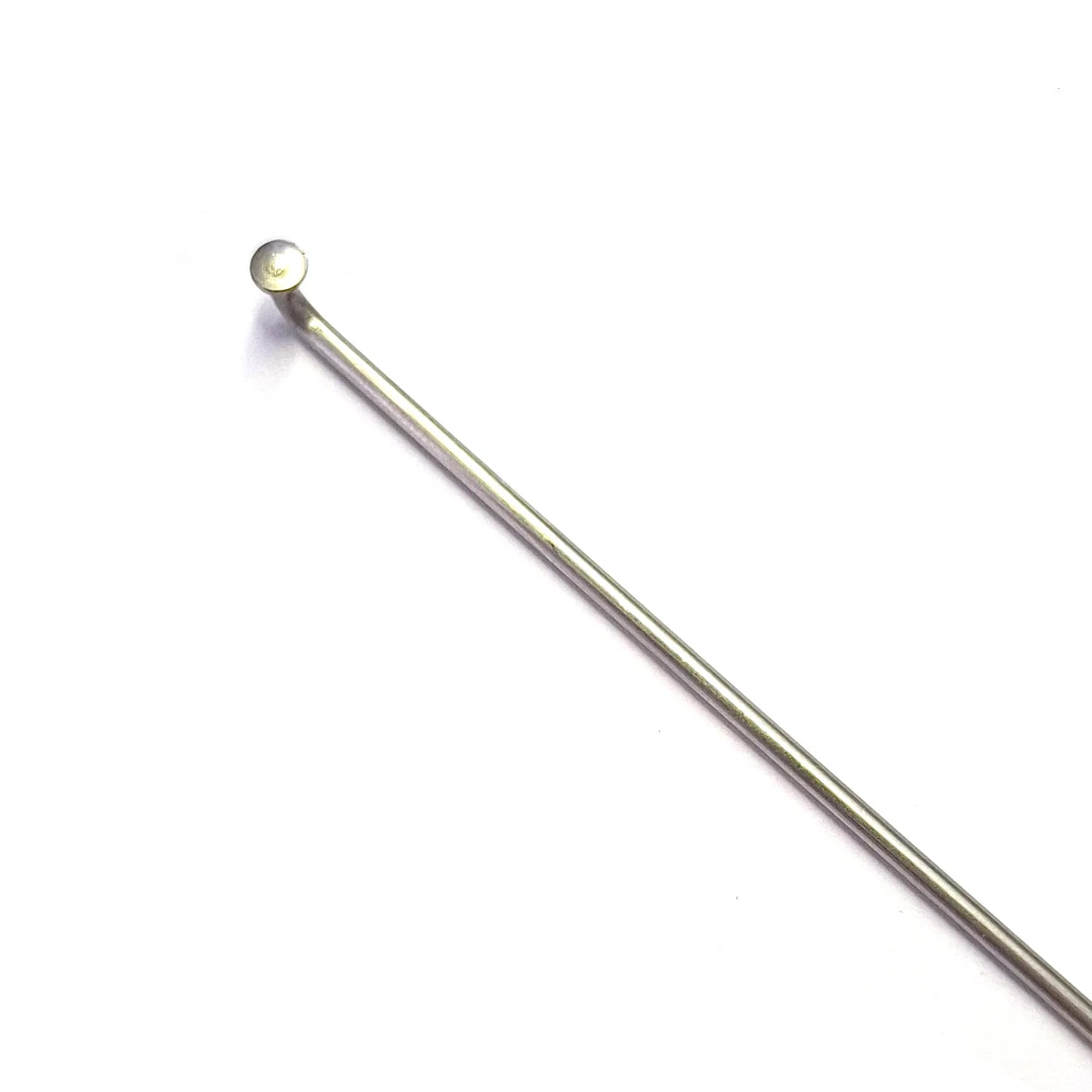 Sapim Leader 14g Straight Gauge J-Bend Spoke - Silver