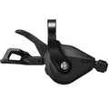 Shimano SL-M4100R 10 speed gear shifter without display. Features band on clamp and dual action release lever.