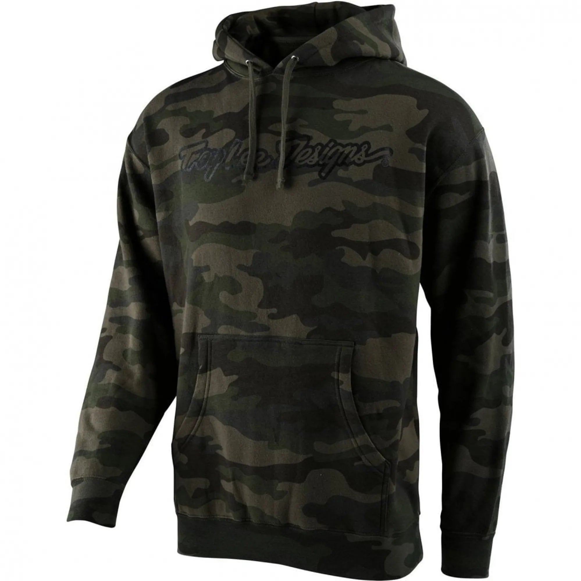 Troy Lee Designs Signature Pullover Hoodie - Forest Camo
