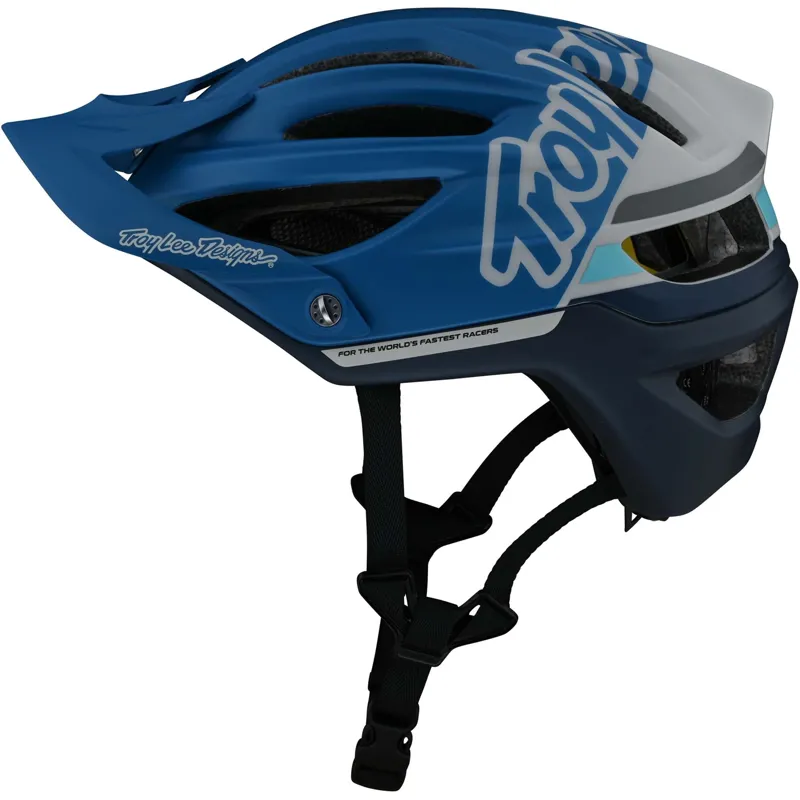 Troy Lee Designs A2 MIPS Helmet Silhouette Blue