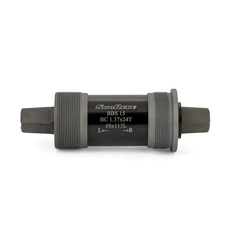 Sunrace BBS15 MTB Bottom Bracket in Black/Silver-1