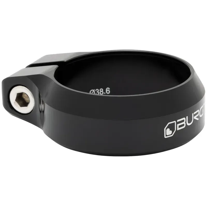 Burgtec Seat Clamp 38.6mm Diameter In Burgtec Black