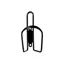 Tortec Aluminium Bottle Cage in Black