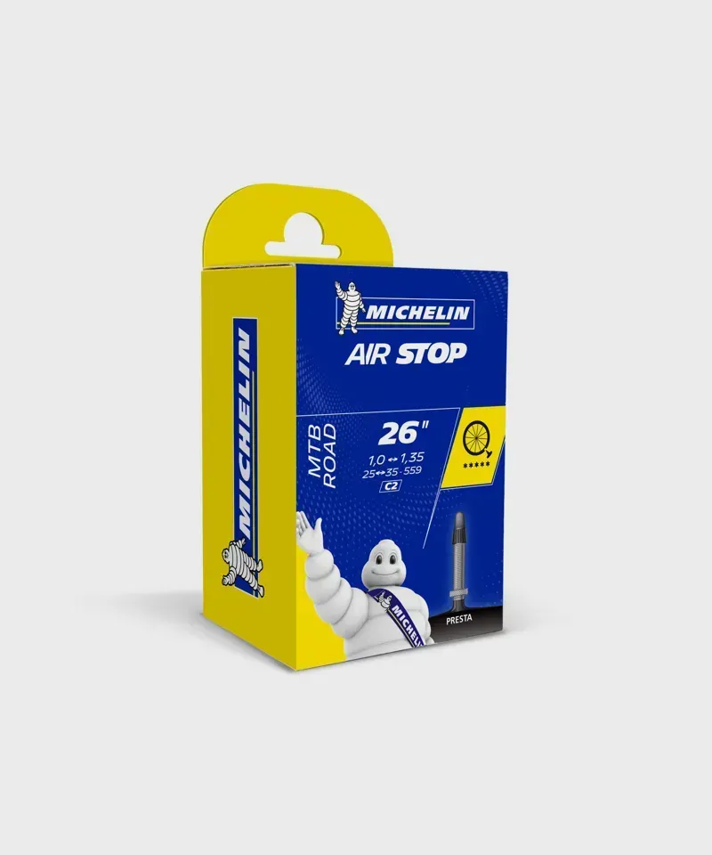 Michelin Airstop MTB Inner Tube 29 x 2.4-3.0 Presta-2