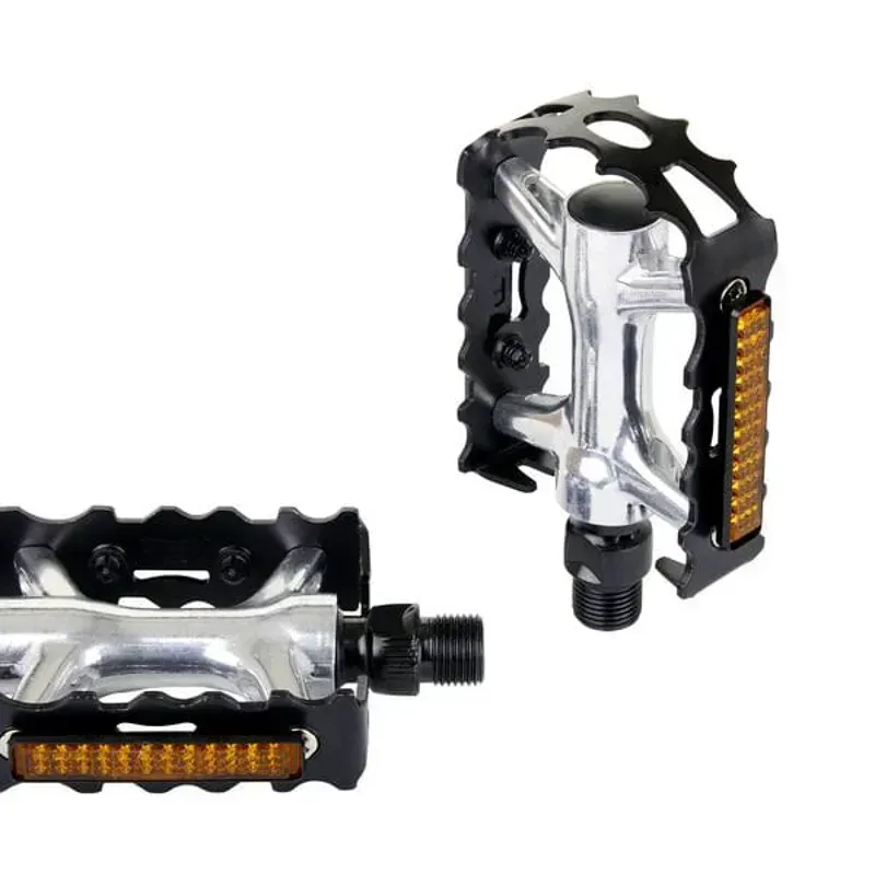 M Part Primo Alloy MTB Pedals in Black/Silver