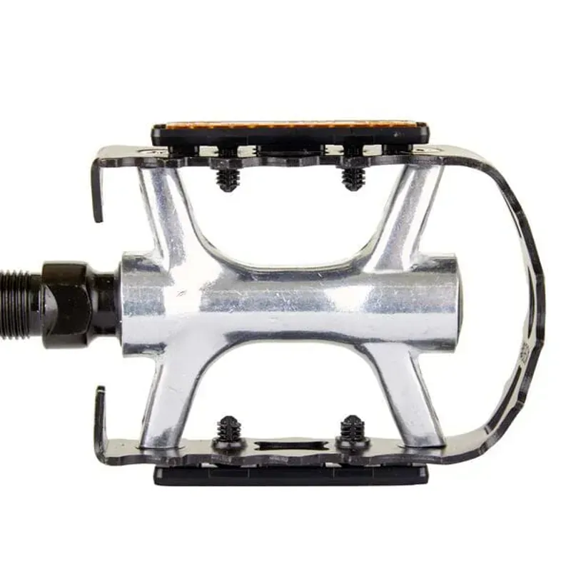 M Part Primo Alloy MTB Pedals in Black/Silver-1