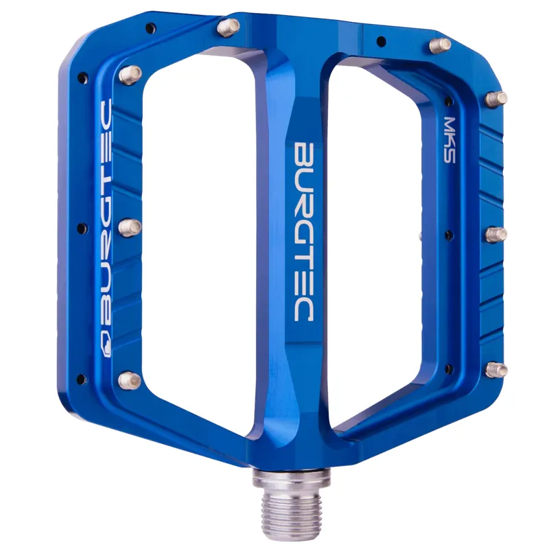 Burgtec Penthouse Flat MK5 Pedals - Deep Blue