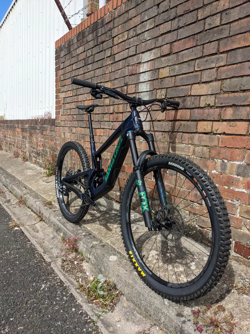 Santa Cruz Megatower C - GX AXS Spec - Translucent Blue - Large - EX DISPLAY-1