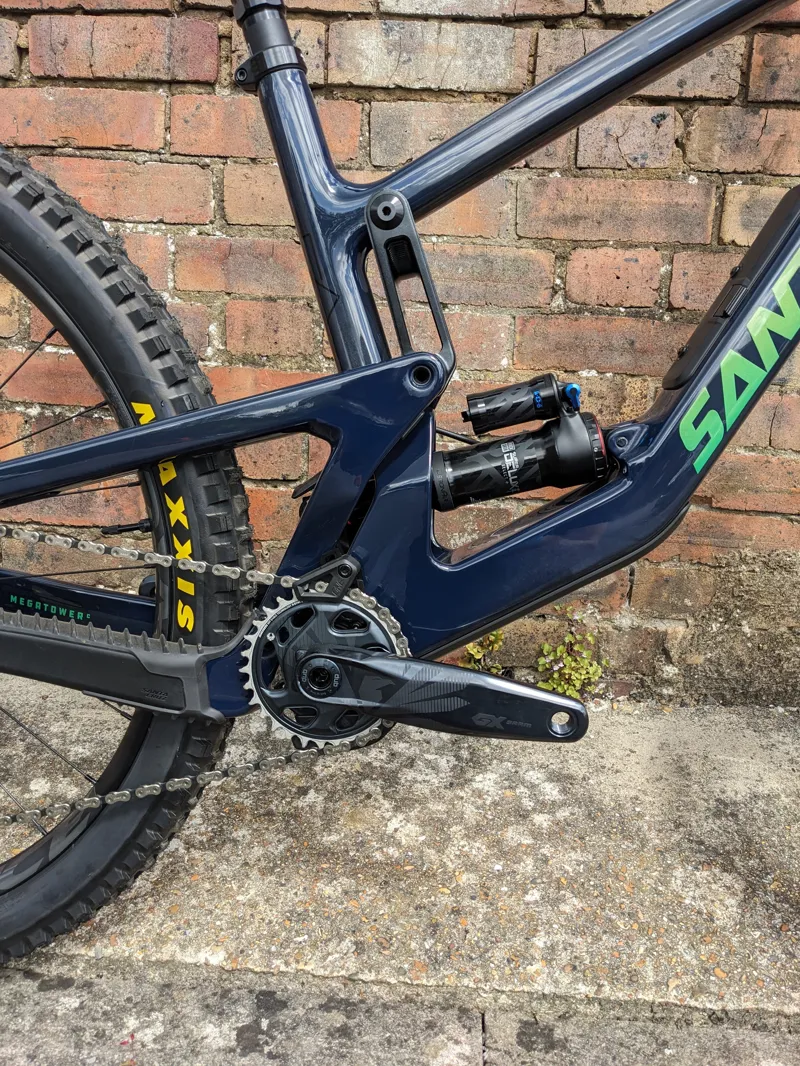 Santa Cruz Megatower C - GX AXS Spec - Translucent Blue - Large - EX DISPLAY-3