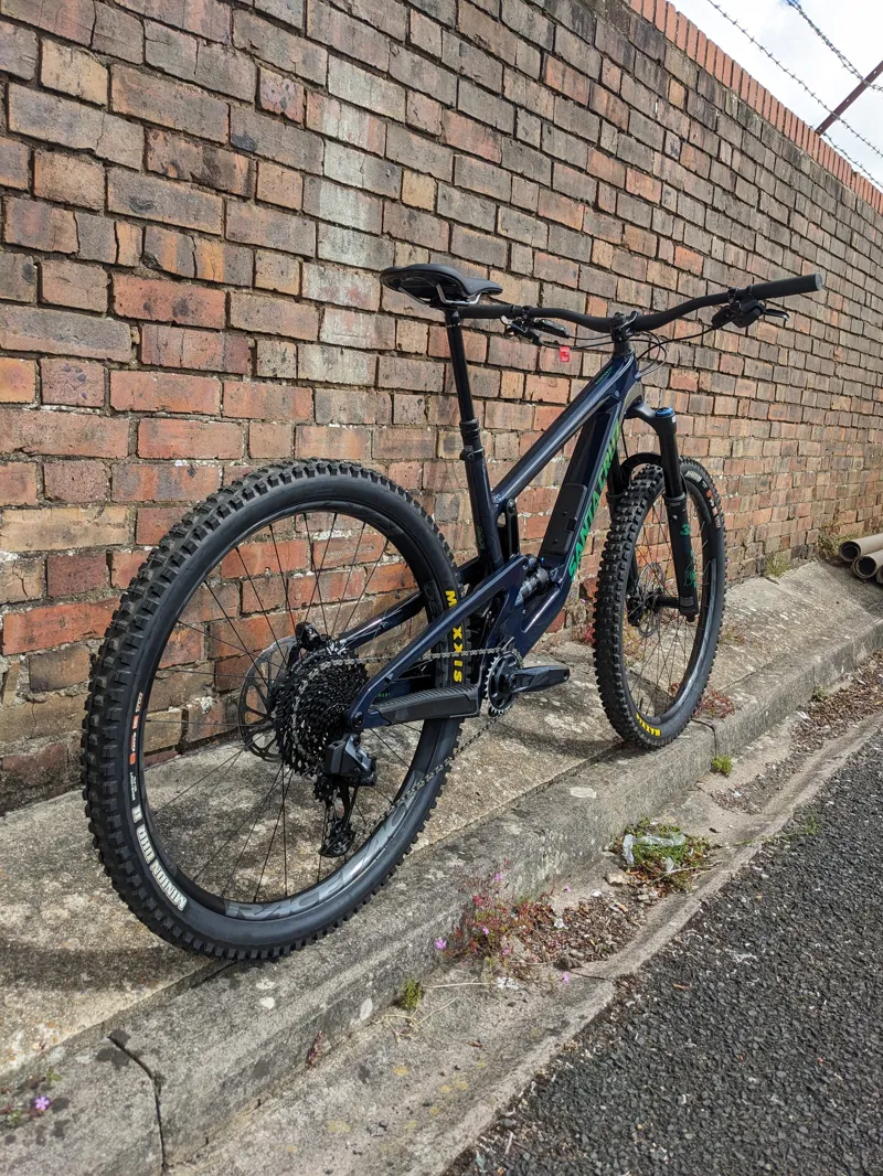 Santa Cruz Megatower C - GX AXS Spec - Translucent Blue - Large - EX DISPLAY-2