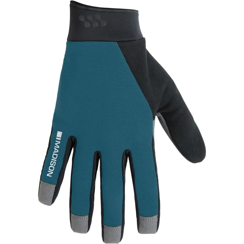 Madison Freewheel Gel Trail Gloves - Lake Blue
